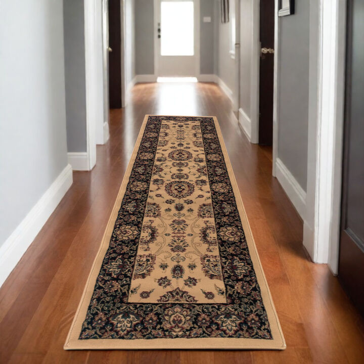 HomeRoots Oriental Runner Rug