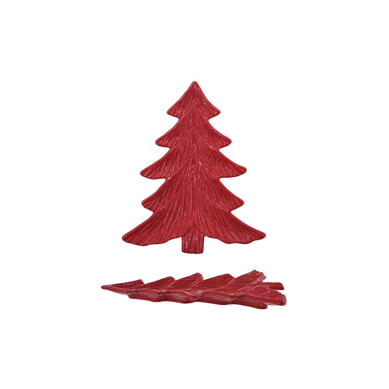 Crimson Dolomite Debossed Tree Plate image number 0