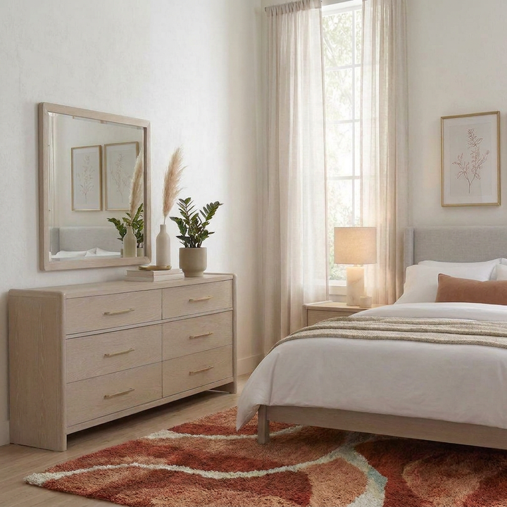 Gardenia Dresser & Mirror