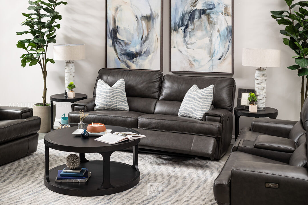 boulevard Slate Zero Gravity Reclining Sofa