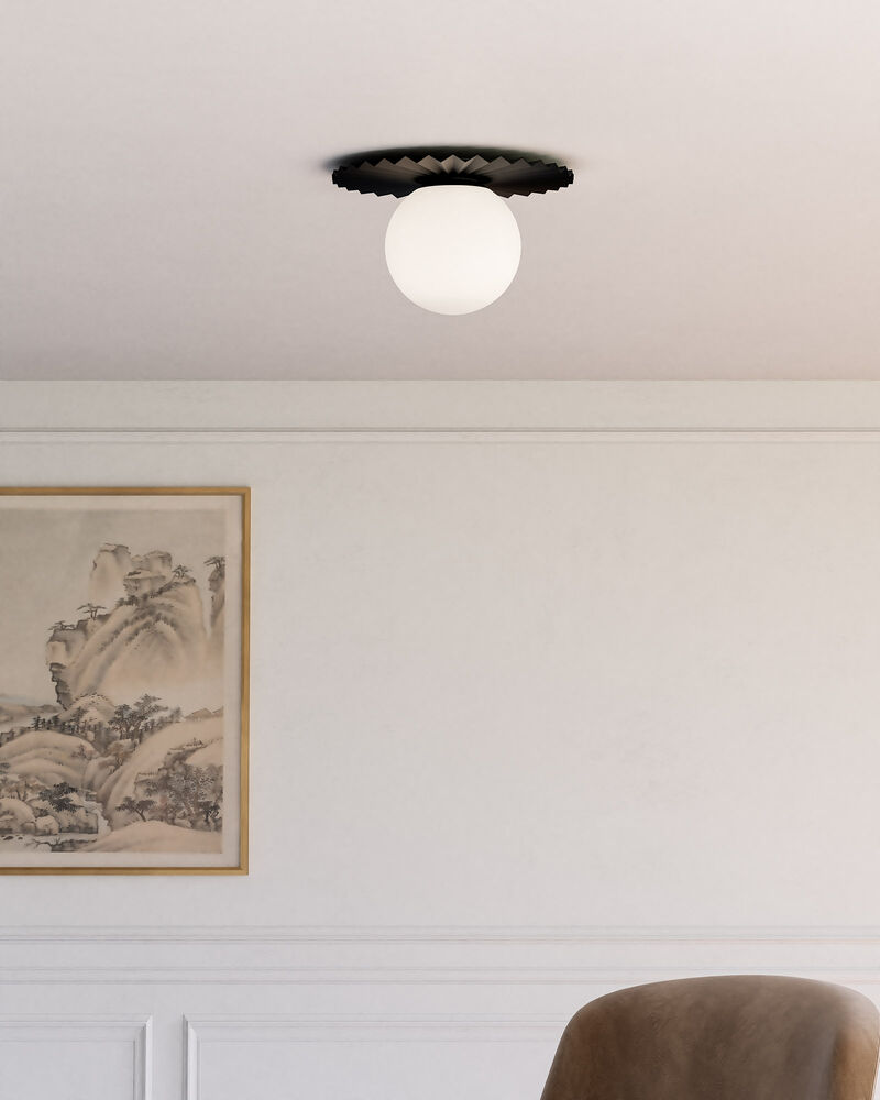 Plume 14 in 1 Light Flush Mount image number 6