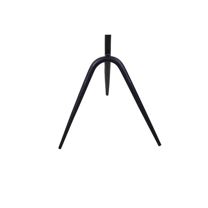 World Interiors Glacier 18 Accent Table with Alaska White Marble