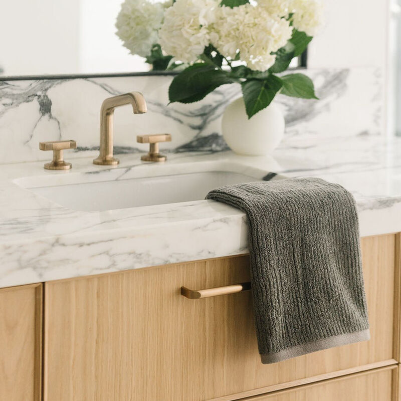 Ribbed Terry Hand Towels
