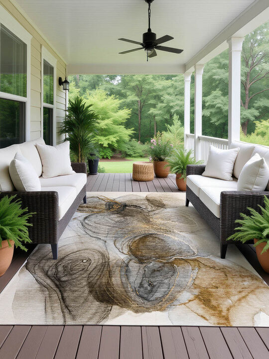 Odyssey OY9 Beige 9' x 12' Rug