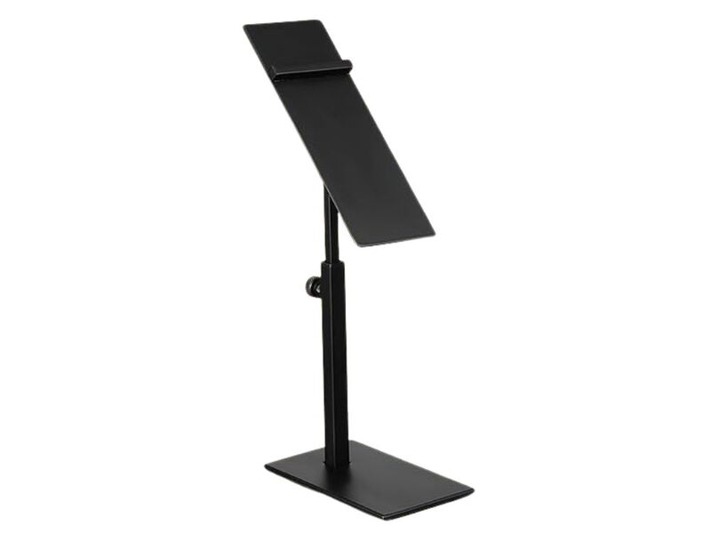 Metal Shoe Display Stand Adjustable Shelves Black 2 Pack Heel image number 0