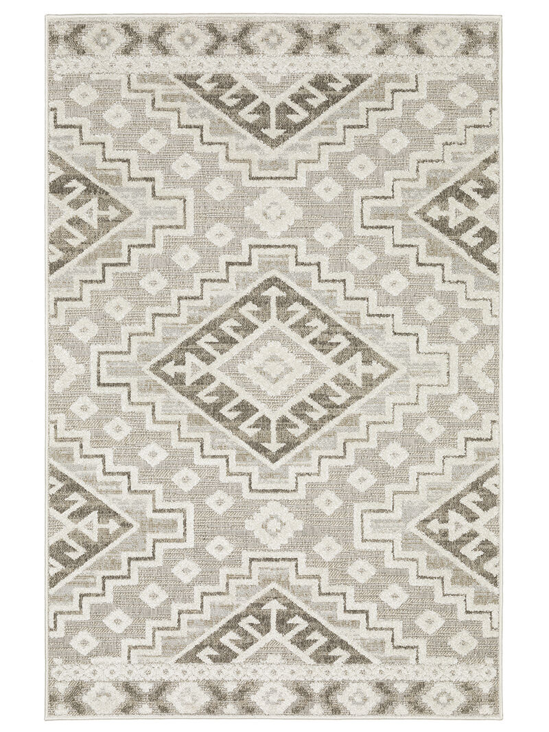 Tangier 5'3" x 7'6" Beige Rug image number 0