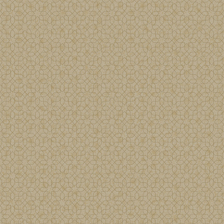 Metallic FX Metallic Star Geometric Gold Wallpaper W78183