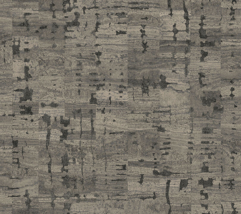 Pop The Cork Charcoal Wallpaper (Set of 2)