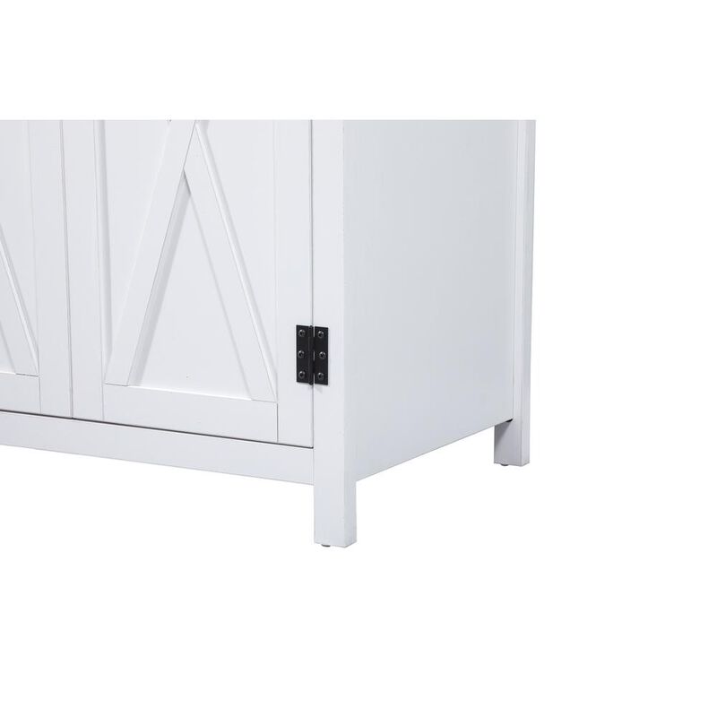 Elegant Kitchen and Bath 30 inch Single bathroom vanity in white