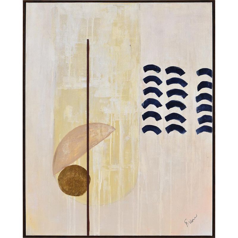 Renwil Navi Rectangular Canvas Wall Art