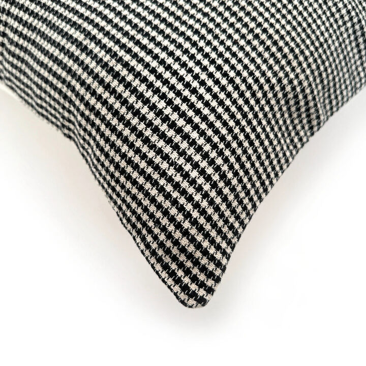 Houndstooth Woven Pillow - Cover