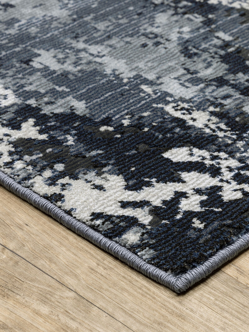 Caravan 5'3" x 7'6" Blue Rug image number 1