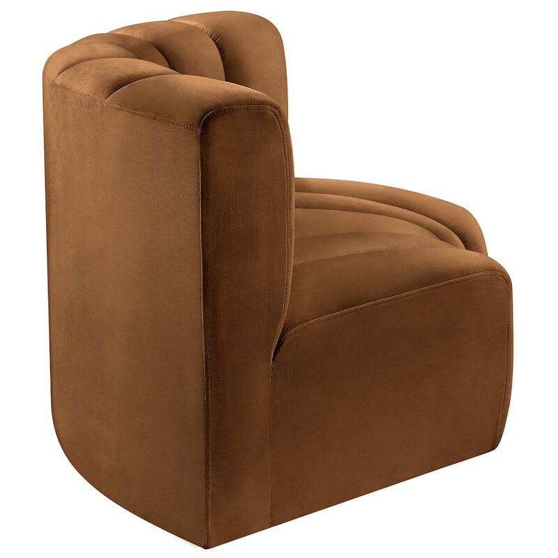 Meridian Furniture Arc Saddle Velvet Modular Sofa