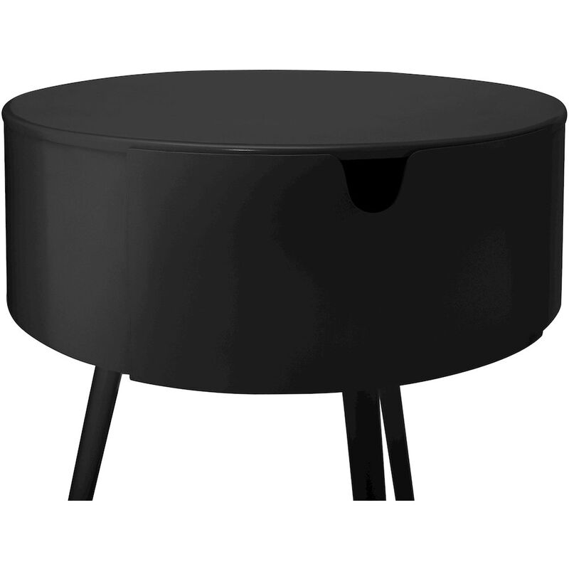 Meridian Furniture Bali Black Night Stand