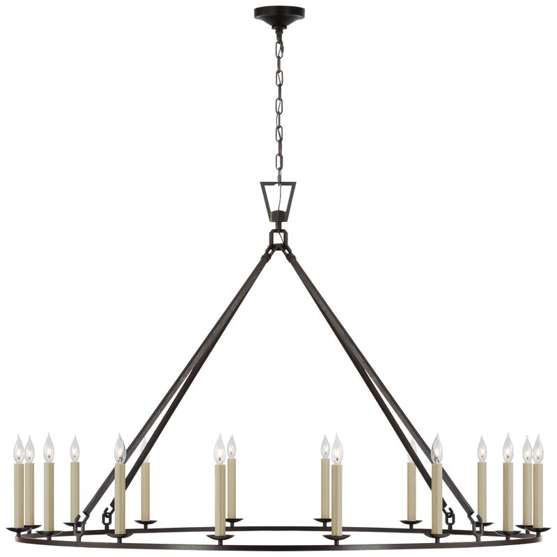 Darlana Ovrszd Sngl Rng Chndlr