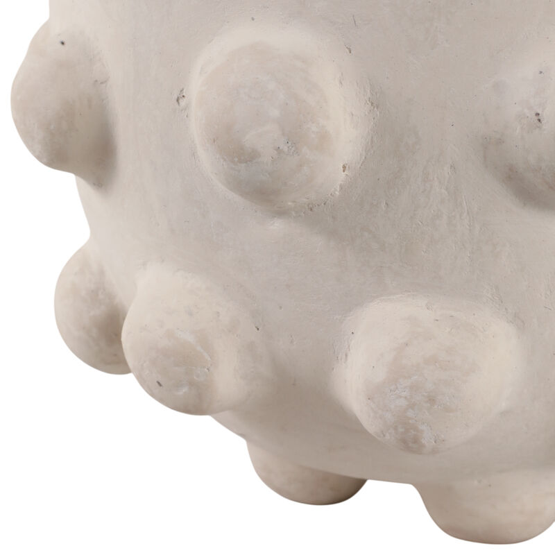 Large Hobnail Paper Mache Bowl image number 4