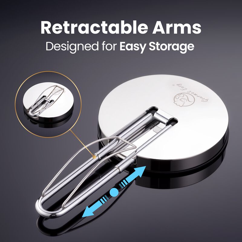 Gourmet Easy Paper Towel Holder Stainless Steel One-Hand Tear Adjustable Space Saving image number 2