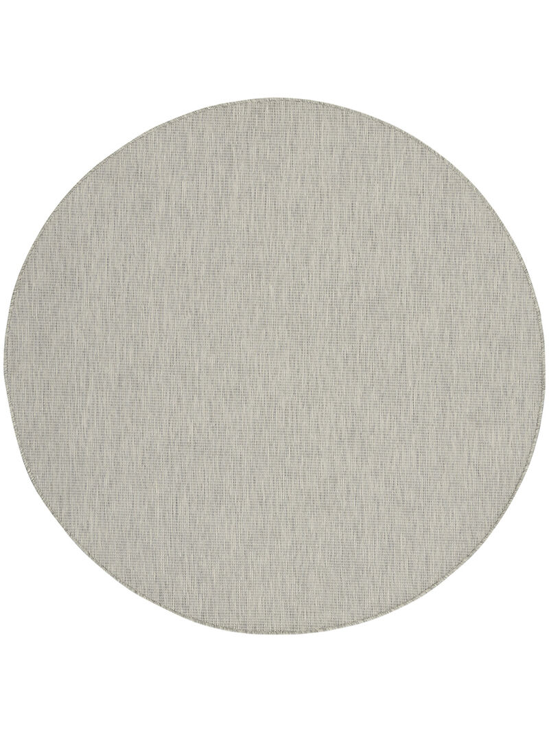 Positano POS01 Light Gray 8' x Round Rug image number 0