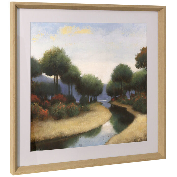 By The Waterways I Framed Print