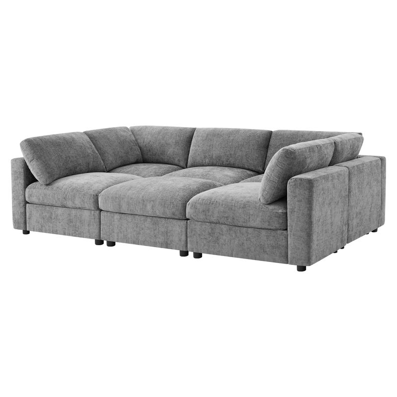 129" Modular Sectional Sofa image number 8