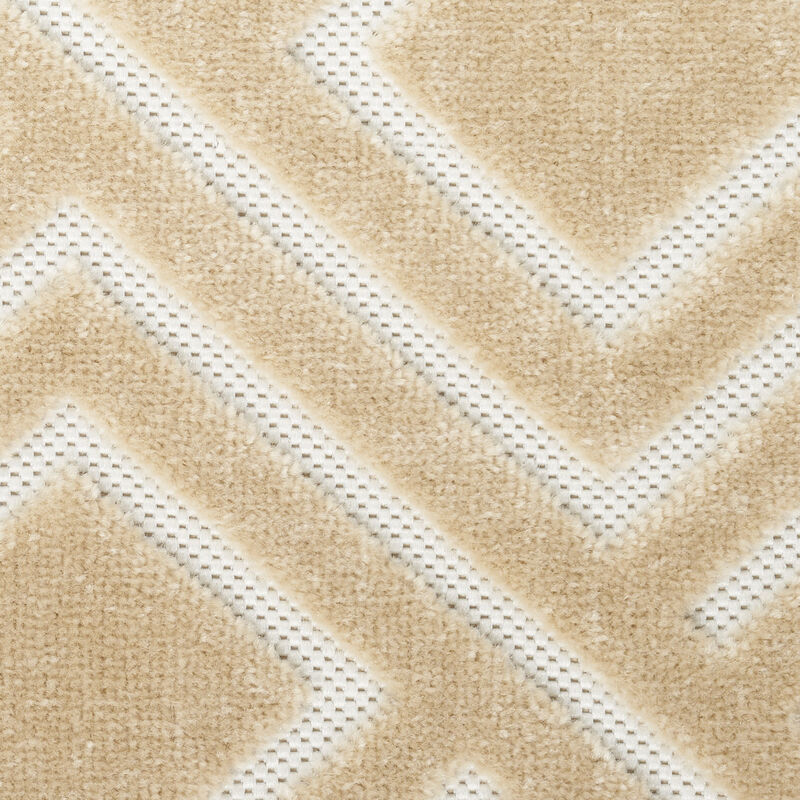 HomeRoots Wool Geometric Area Rug image number 0