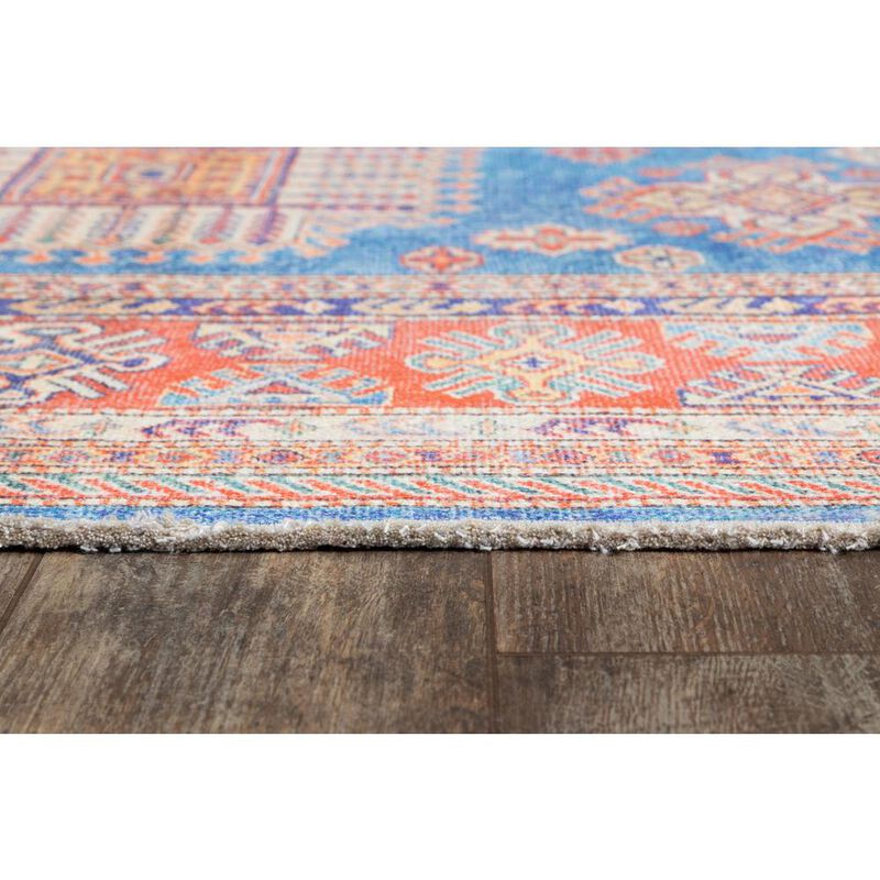 Momeni Traditional Runner Area Rug, Blue, 2'3 X 7'6 Runner