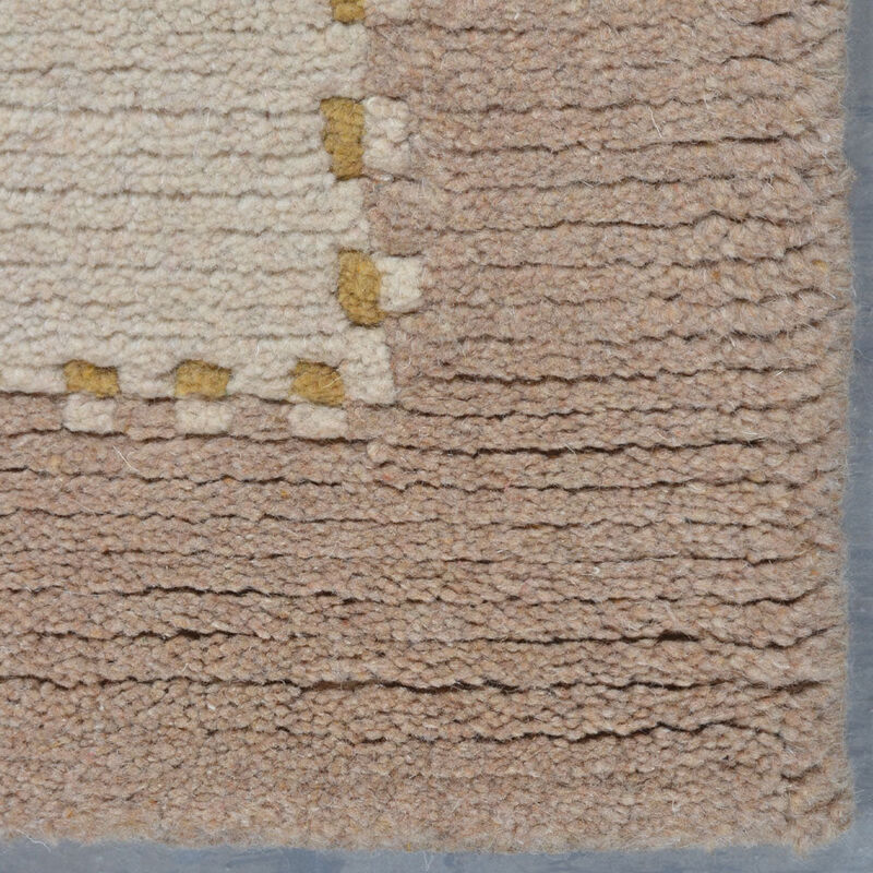 Rugsotic Carpets Hand Knotted Tibbati Wool Size Area Rug Contemporary Size T00205 image number 4