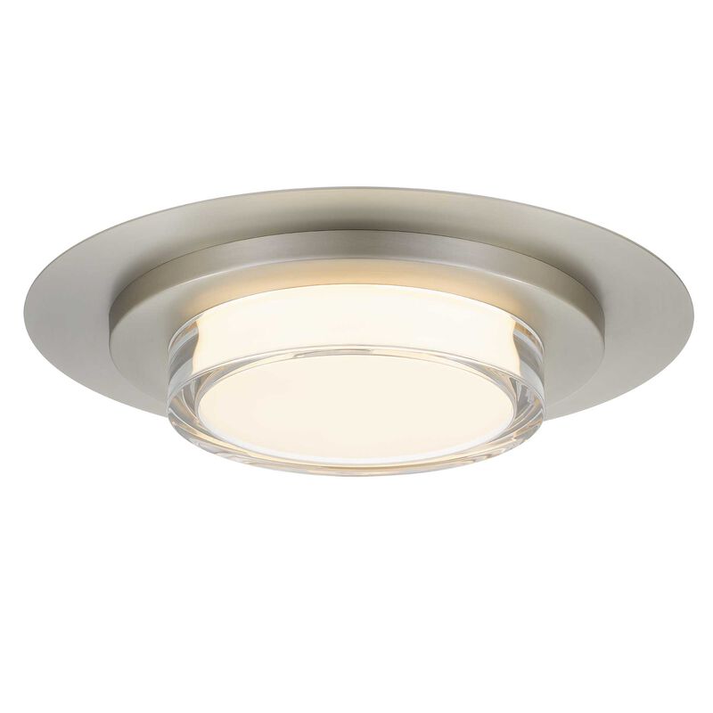 Plate Round 16 in SS LED Flush Mount image number 1