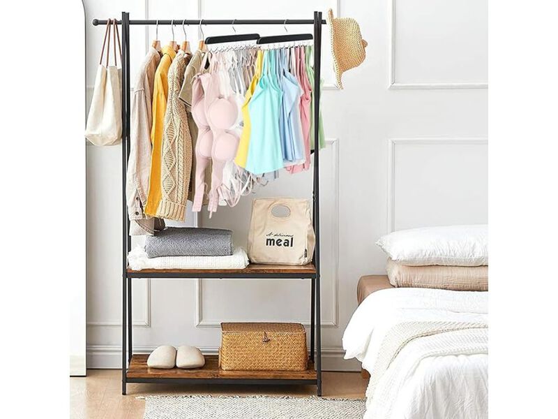 2 Pack Bra Hanger, Capacity Foldable Tank Top Hanger With 40 Hooks, Bra Hangers image number 1