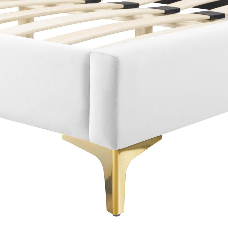 Modway - Gwyneth Tufted Performance Velvet Full Platform Bed image number 3