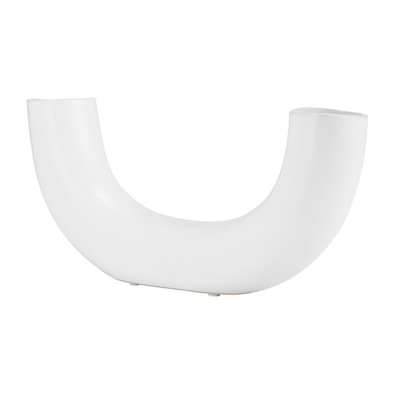 12" Half Circle Vase