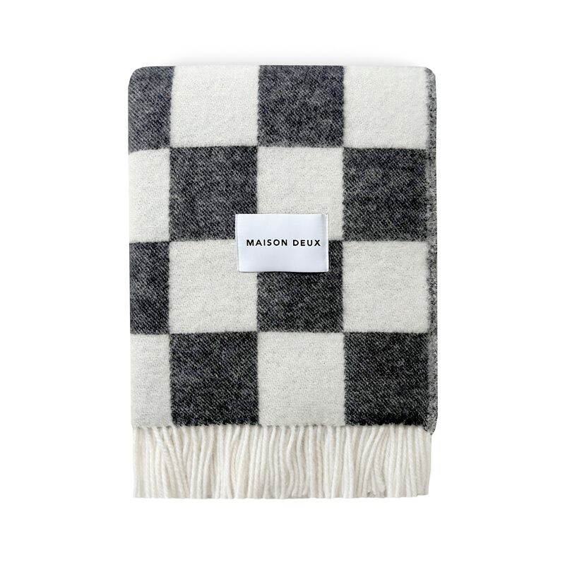 Blanket CHECKERBOARD 4.25 x 6.5ft image number 0