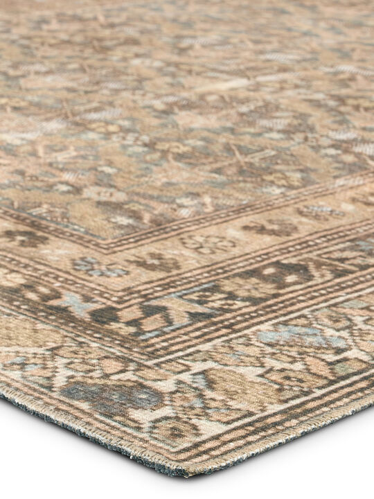 Gracia GAR09 Brown 6' x 9' Rug
