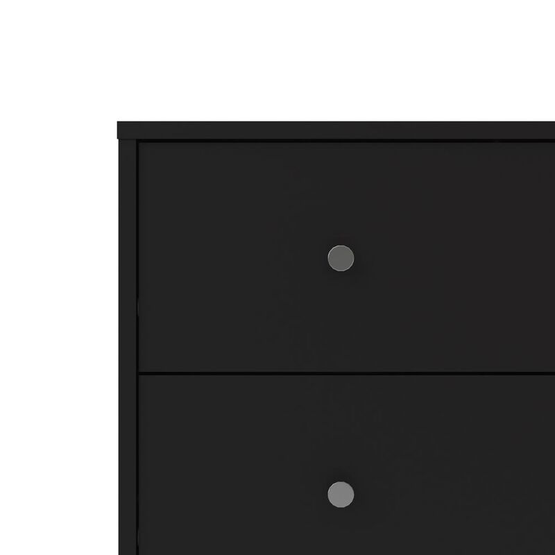 Tvilum Portland 3 Drawer Chest - Black