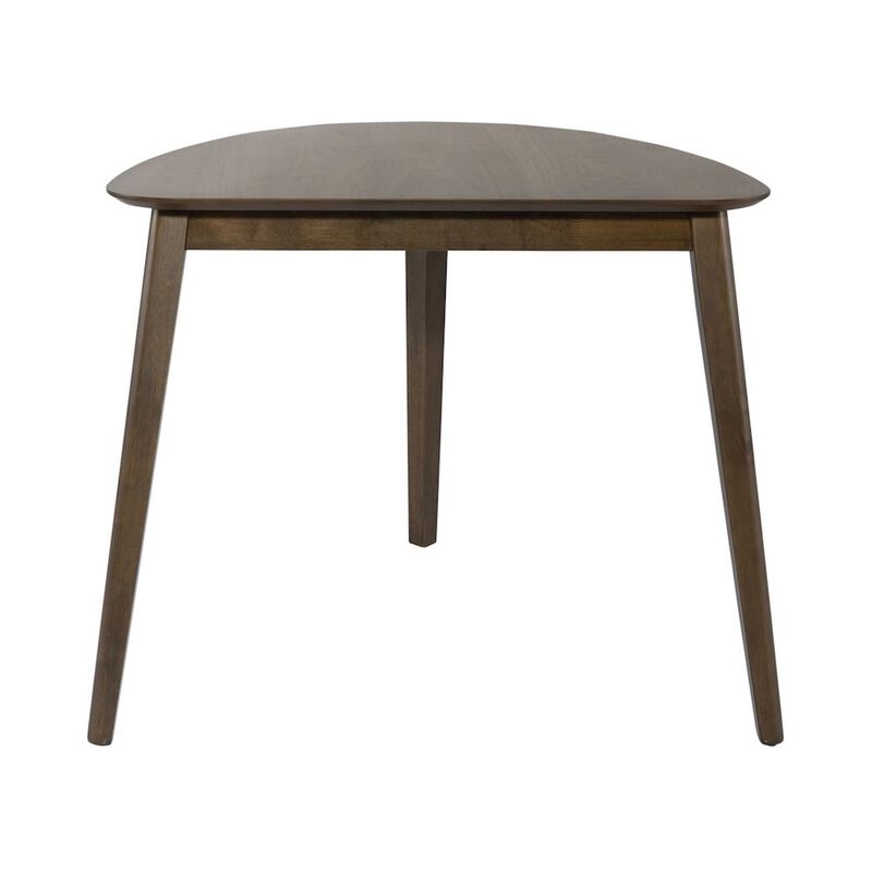 Liberty Furniture Space Savers 4 Piece Triangle Table Set in Rubberwood Solids and Walnut Veneers image number 1