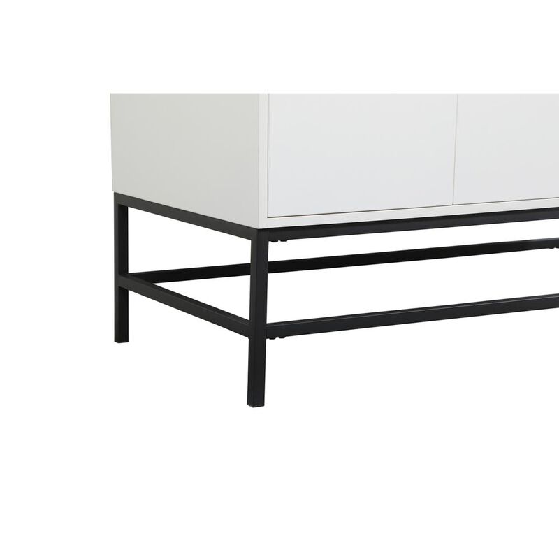 Elegant Kitchen and Bath 42 inch Single bathroom vanity in white