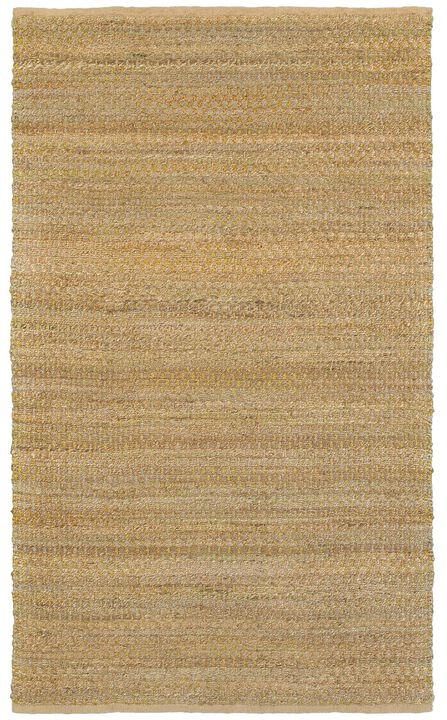 HomeRoots Hand Woven Jute Blend Area Rug