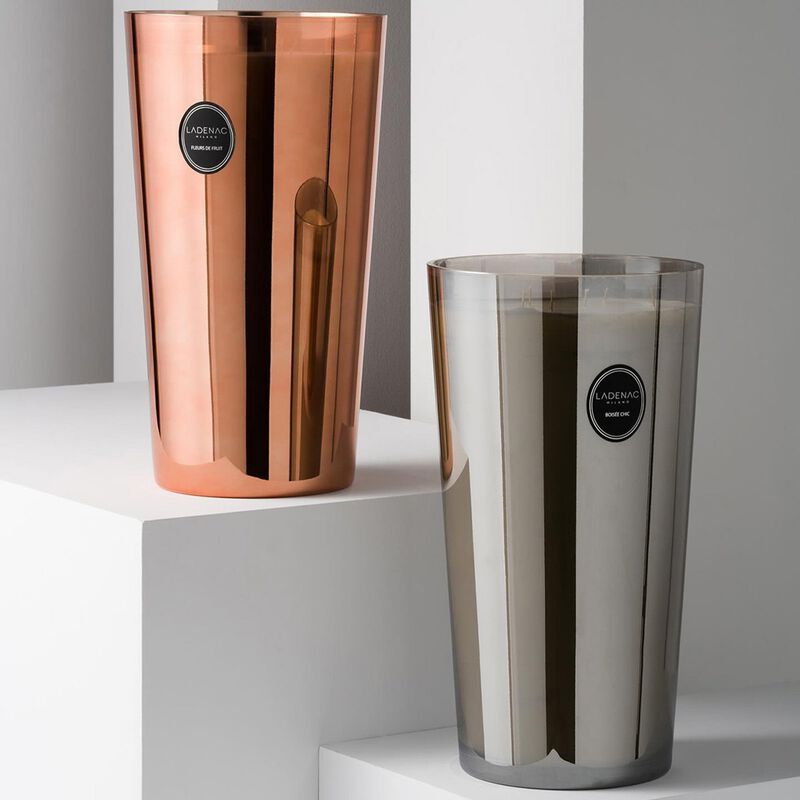 Candle in Jar URBAN SENSES 18.7 lb Grey Boisee Chic 9.45 x 9.25 x 19.69 in image number 2