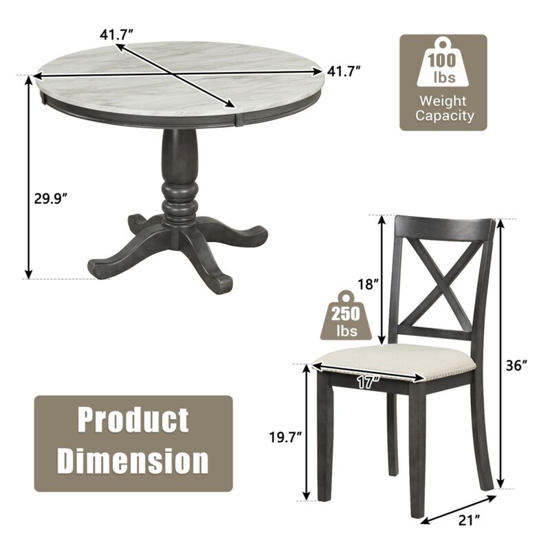 Fakmig 5-Piece Dining Set image number 9