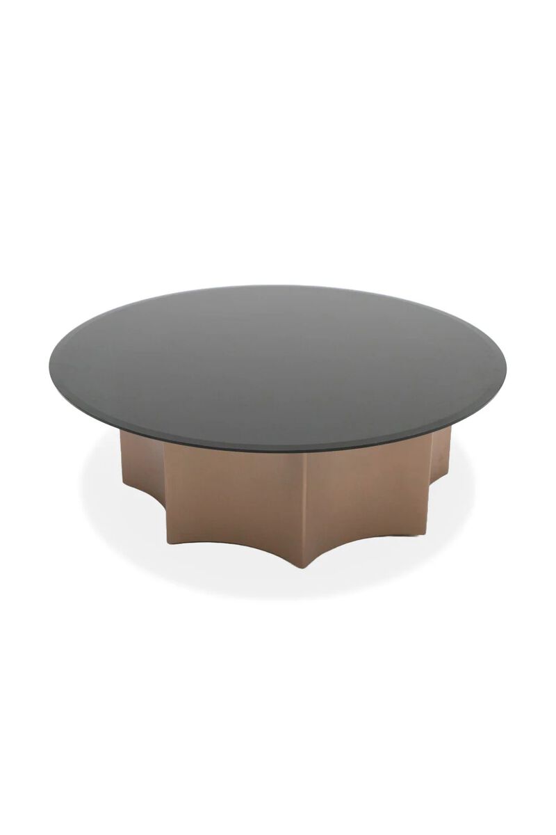 Black Glass Nesting Coffee Tables (2) | OROA Modern Ingram image number 7