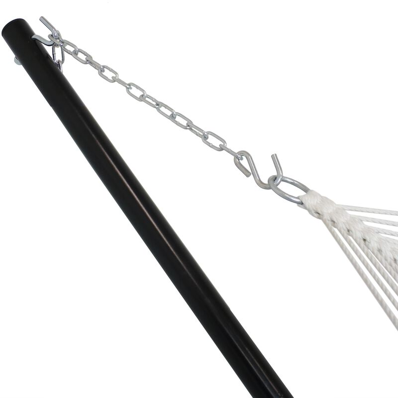 Sunnydaze Powder-Coated Steel Beam Construction Hammock Stand