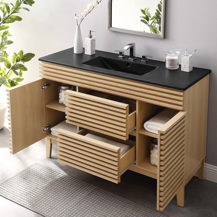 Modway Render 48 Single Sink Bathroom Vanity