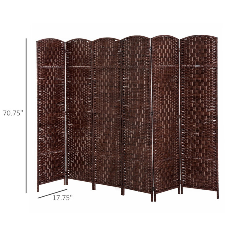 Freestanding Outdoor Privacy Screen Durable Patio Partition