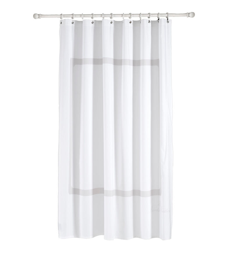Brooks Brothers Contrast Frame Shower Curtain