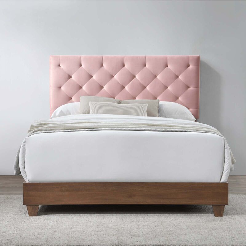 Modway - Rhiannon Diamond Tufted Upholstered Performance Velvet Queen Bed image number 2