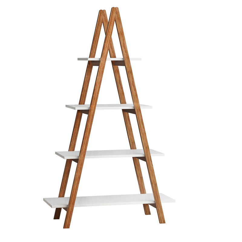 A-Frame Ladder Bookshelf for Display & Storage