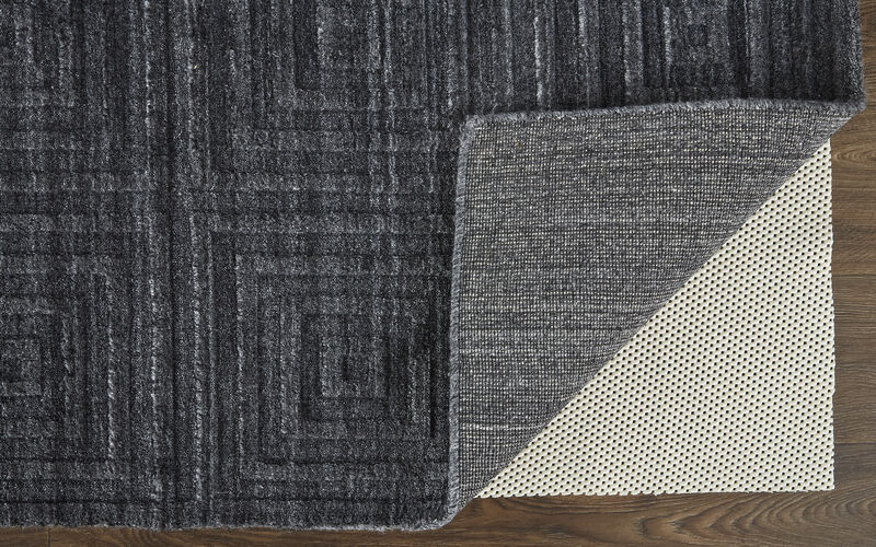 Redford 8670F Gray/Black 9' x 12' Rug