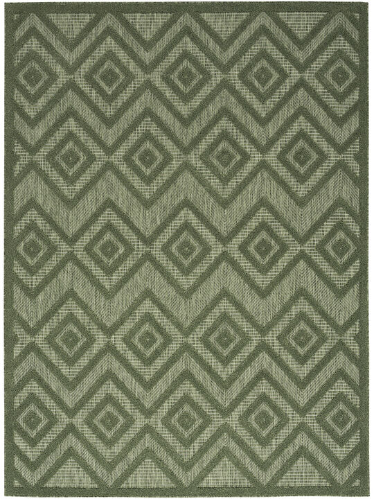 Versatile NRV01 Green 6' x 9' Rug