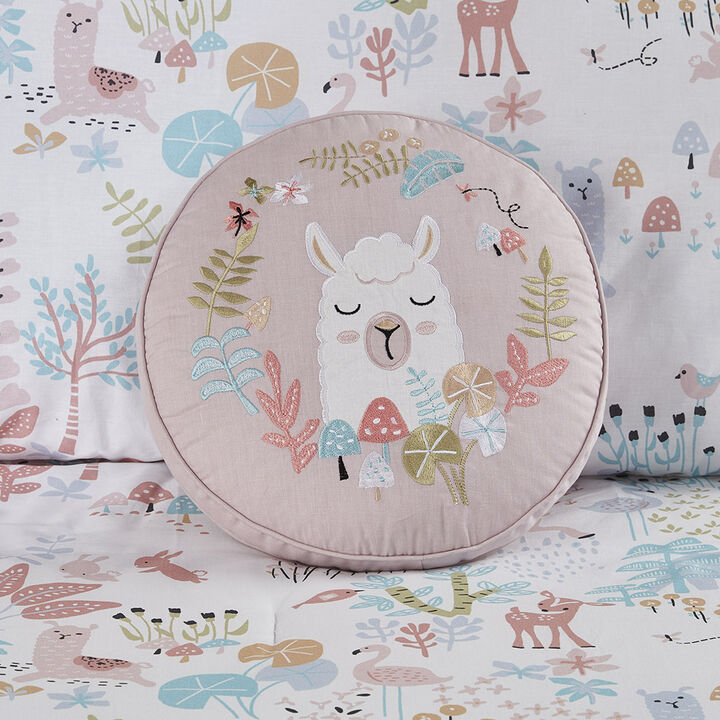 Gracie Mills Illyria Reversible Animals Print Cotton Comforter Set