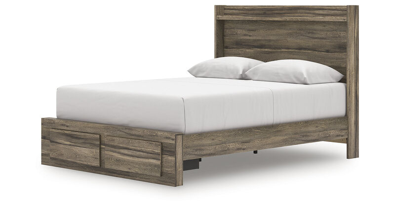 Baystorm Queen Panel Storage Bed image number 1